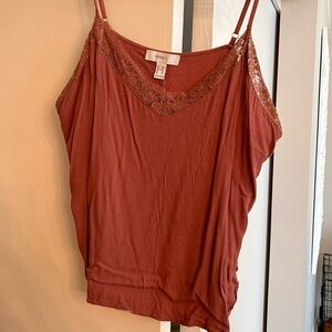 FOREVER 21 - dusty rose, blouse, tank top